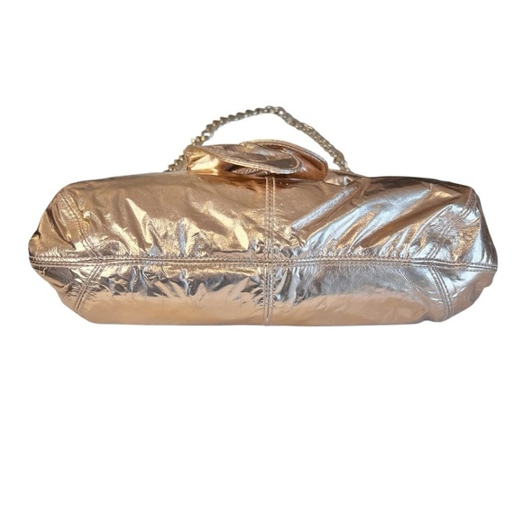 LOEFFLER RANDALL Rose Gold Metallic Shoulder Chain Bag for Target - Picture 7 of 12